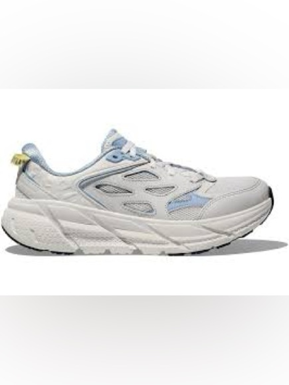 Hoka One One Women’s White and Light Blue Athletic Sneakers Size 10